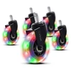 TRUST GXT 701 guminiai LED ratukai kėdėms | Jungtis 11mm