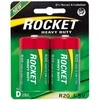 D tipo baterijos Rocket Heavy Duty pakuotė