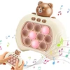 Dėlionė Kapitan Nauka Žaislas GameBox Kids Pop It 200 level Game for Memory & Reaction development (3 metai+) (J319-2)