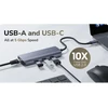 Cudy UH606 laptop dock/port replicator Wired USB 3.2 Gen 1 (3.1 Gen 1) Type-C Pilkas, Sidabrinis