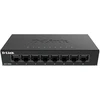 Šakotuvas D-Link DGS-108GL Nevaldomas Gigabit Ethernet (10/100/1000) Juodas