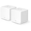 Maršrutizatorius Mercusys | AX1500 Whole Home Mesh WiFi 6 System | Halo H60X (2-pack) | 802.11ax | 10/100/1000 Mbit/s | Ethernet LAN (RJ-45) jungtys 1 | Mesh Support Yes | MU-MiMO Yes | No mobile broadband