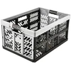 Lumarko Folding box with load capacity iki 50kg Ben 54x37x28cm 45L light sidabrinis color (0610297160)