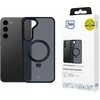 Dėklas 3mk Smoke Case Mag&Stand, skirtas Samsung Galaxy S24 – juodas