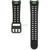 Extreme Sport silikoninis dirželis 20mm (M/L)  išmaniesiems laikrodžiams Samsung Galaxy Watch6/Watch5, Žaliai/Juoda