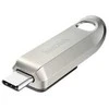 SanDisk Ultra Luxe 128GB USB-C Sidabrinis