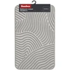 Sauber Vannas istabas paklājs 50x80cm gaiši pelēks/sudrabains