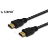 SAVIO HDMI (M) Cable, 20m, juodas, auksinis tips, v1.4 high speed, ethernet/3D CL-75
