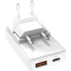 SBS 20W USB-A, USB-C, plokščias