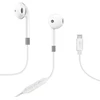 SBS ausinės Stereo Earset Lightning, baltas