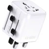 SBS TEADAPTUNI universal travel adapter - baltas