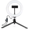 Selfie stick Elight Kijek ST6-5 16cm 10W LED Light Ring with Phone holder + 0.5m Metal Tripod stand + BT remote Juodas (ELIG-ST6-05M)