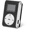  Setty Metal Clip MP3 grotuvas with FM Radio LCD Ekranas Micro SD Slot iki 32GB built-in Li-Ion Baterija Juodas