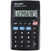 Sharp EL-233S skaičiuotuvas Kišenė Pagrindinis skaičiuotuvas Juoda