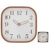 Sieninis laikrodis 30 cm, 30 x 30 x 4 cm, DECORLIFE