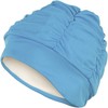 Kepuraitė plauk. mot. su pamušalu FASHY 3403 52 turquoise