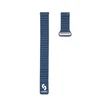 Araree Connect hibrīda ādas-silikona magnētiskā cilpa siksna 20mm (M/L 130mm) pusnakts zila
