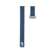 Araree Connect hibrīda ādas-silikona magnētiskā cilpa siksna 20mm (M/L 130mm) pusnakts zila