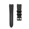 Araree Connect 20mm Silikona Pārvietojamā Ādas Pulksteņa Siksna (130mm M/L) Melna