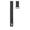 Araree Connect hibrīda ādas-silikona magnētiska cilpa josta 22mm (M/L 130mm) melna