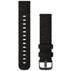 Išmaniojo laikrodžio Garmin greitai atsegamas nailoninis dirželis, Juodos spalvos, 20mm