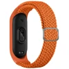 Išmaniosios apyrankės Xiaomi Mi 3/4/5/6 pinto audinio dirželis, Oranžinės spalvos