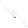 Silicon Power Silicio maitinimo kabelis USB-C – USB-C Boost Link 1m, baltas (LK15CC)