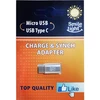 Smile Light USB adapteris Smile SLA-MTC-MB USB-C - MicroUSB Baltas (SLA-MTC-MB MicroUSB)