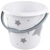 keeeper Deco-Putzeimer ilvie"stars" rund 10 Liter baltas mit Aufdruck Material PP