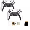 GameBox HY01 64bit Retro 20K Spēļu 4K USB stika konsola preikš Android ierīcēm x2 bezvadu kontrolieri Balta