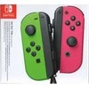 Nintendo Switch Joy Con Neon Žalias and Neon Rožinė