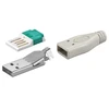 Goobay Kištukas USB A tipo kabelinis su apsauga