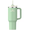 Stanley Termospuodelis su šiaudeliu „The Quencher H2.O FlowState Tumbler 1.18L“ pistacijų spalvos