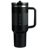 Stanley Termospuodelis su šiaudeliu The Quencher ProTour Flip Straw Tumbler 1.18L juodas