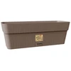 Stefanplast Flower box with tray Ethica 50x18x17cm ruda