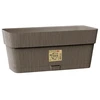 Stefanplast Flower box with tray Ethica 30x13x12cm ruda
