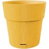 Stefanplast Flower pot with tray Ethica Ø40x39cm mustard yellow