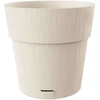 Stefanplast Flower pot with tray Ethica Ø40x39cm baltas