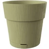 Stefanplast Flower pot with tray Ethica Ø40x39cm žalias