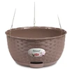 Stefanplast Hanging flower pot Natural Ø30x14.5cm ruda
