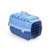 Stefanplast Transportesanas buris Horizon 1 ar metala durvim 48x32x30cm gaisi mėlynas/mėlynas
