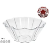 Stiklinė kepimo forma 21,5x21,5x8,5 cm 1,3 l, MARINEX. Pagaminta Brazilijoje