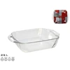 Stiklinė kepimo forma 29x24x6,5 cm 2,5 l, MARINEX. Pagaminta Brazilijoje