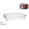 Stiklinė kepimo forma 36x22x7 cm 3,7 l, MARINEX. Pagaminta Brazilijoje