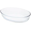Stoneline Guardini stiklinis kepimo indas ovalus, borosilikatinis stiklas, 35x24x7cm / 3L