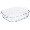 Guardini Stikla cepsanas trauks taisnstura Borosilicate Glass 34x22 5x6cm / 2 7L