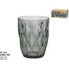 Stikliniai puodeliai (6 vnt.) 280 ml, pilki, 10 x 8 x 8 cm, KITCHEN&GO