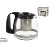 Stiklinis arbatinukas su filtru 700 ml, žolelių arbatai, 11 × 12,5 × 16 cm, KITCHEN&GO