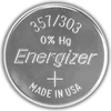 Baterija sidabro oksido SR44 (357/303 A76, AG13, V13GA, PX76A, L1154) 1.55V 138mAh Energizer