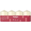 Bolsius Cylinder Candles 4pcs 60x40mm Kreminis